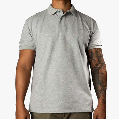 Camiseta polo manga corta Gris Jasper