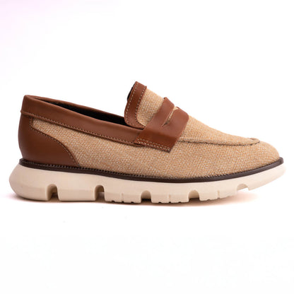 Flex Moccasin Cream Fabric